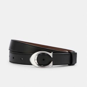 Coach Signature Buckle Belt